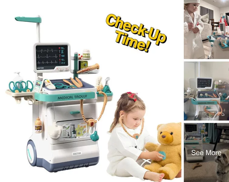 Little Doctor Adventure Play Pretend Kit for Kids