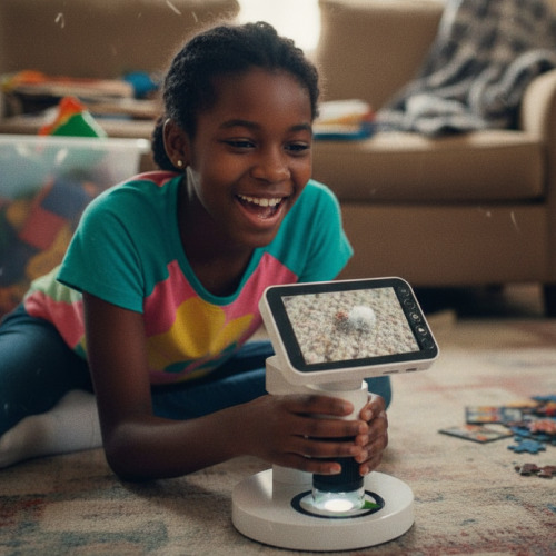 The WonderScope: Portable HD Mini Microscope