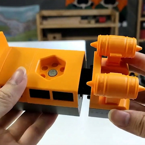 Click & Snap Magnetic Transformer Construction Set