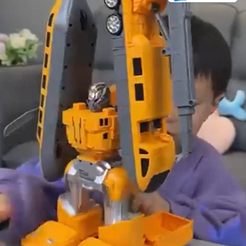 Click & Snap Magnetic Transformer Construction Set