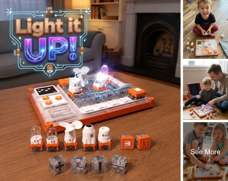 STEM Circuit Puzzle Board