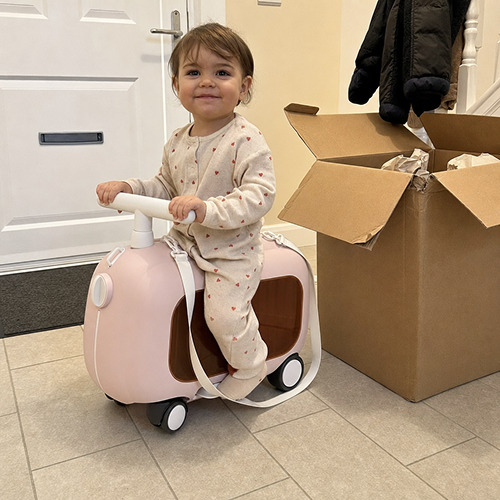 2-in-1 Kids Ride-On Suitcase