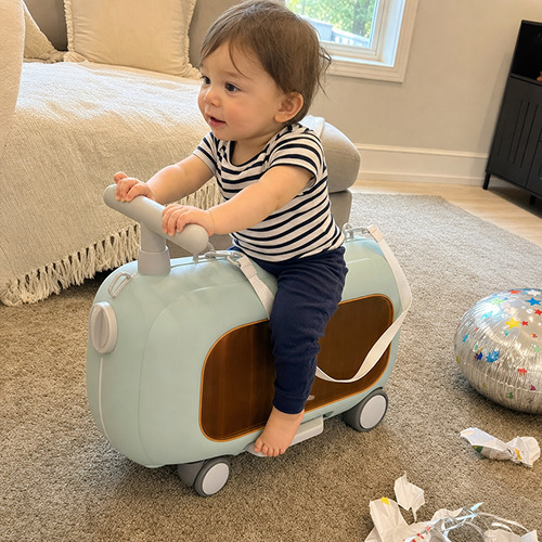 2-in-1 Kids Ride-On Suitcase