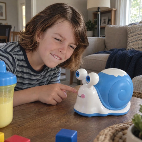 AI Snail Talking Learning Companion