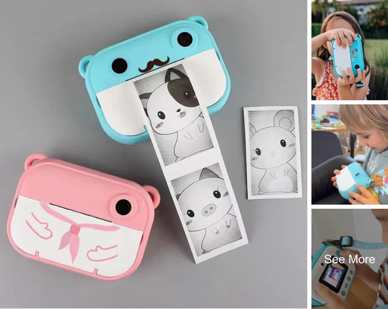 Kid Instant Print Camera
