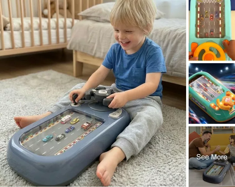 TurboRace Interactive Game Set with 200 Challenges