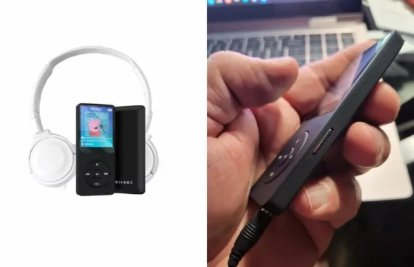 mp3/mp4 player with headset